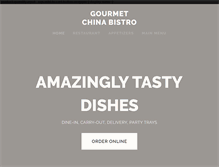 Tablet Screenshot of gourmetlv.com
